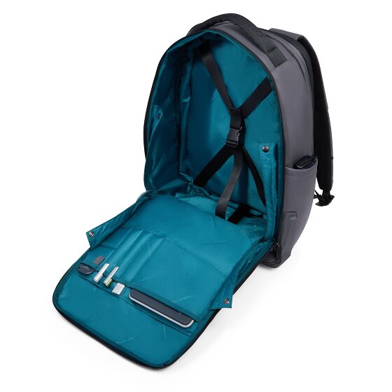 Piquadro Corner Zaino da giorno Protezione RFID 43 cm Scomparto per laptop
