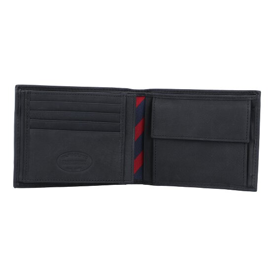 Tommy Hilfiger Portafoglio Johnson in pelle 12,5 cm