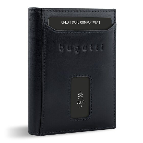 bugatti Secure Slim Portafoglio Protezione RFID Pelle 8 cm