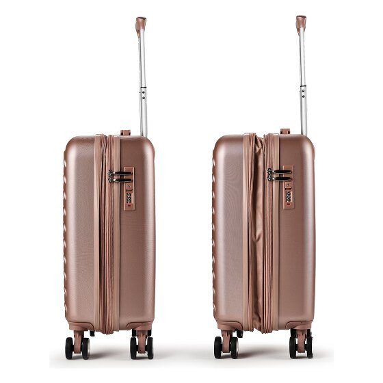 Benzi 5823 4 ruote Trolley cabina S 53 cm espandibile