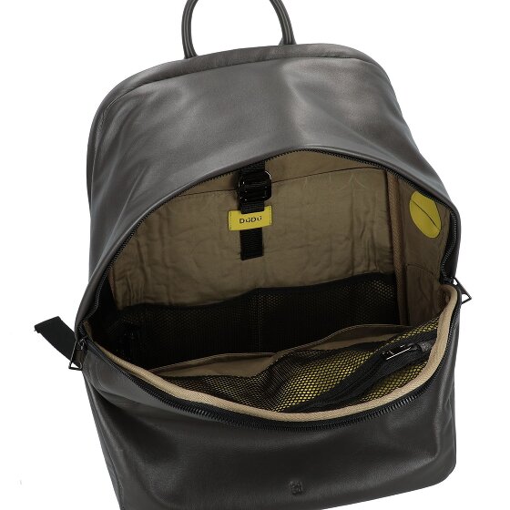 DuDu New York Zaino da giorno Vera Pelle 41 cm Vano porta PC