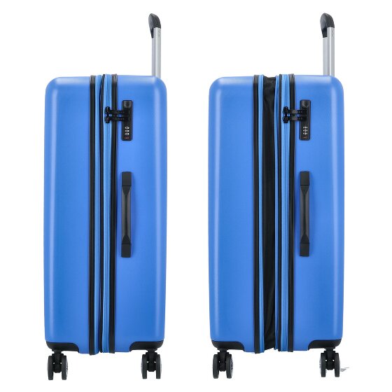 Gabol Future Plus 4 ruote Carrello 74 cm con piega di espansione