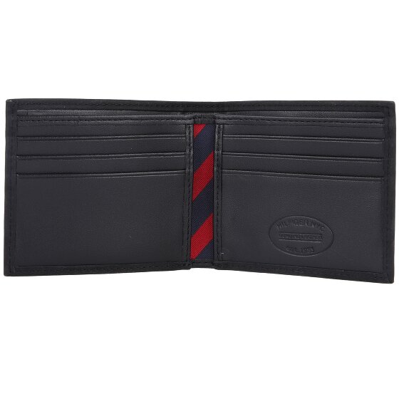 Tommy Hilfiger Portafoglio Johnson in pelle 10,5 cm