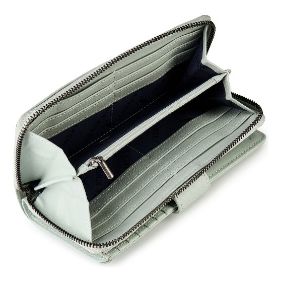 Jack Kinsky Livorno 1026 Portafoglio Protezione RFID Pelle 9.5 cm