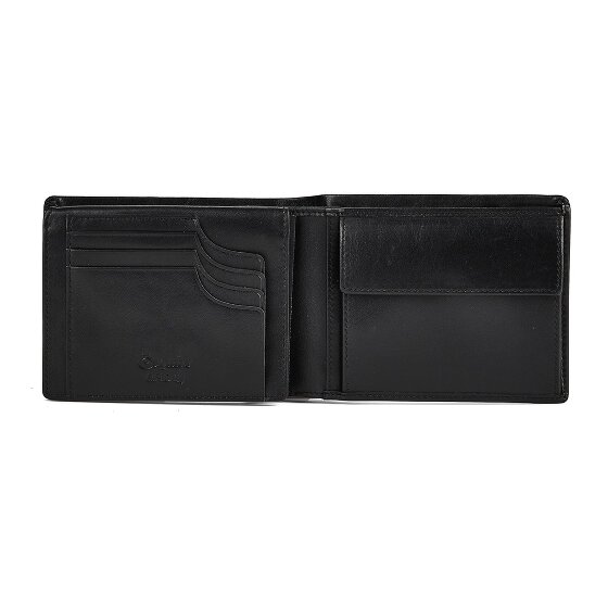 Esquire Silk Portafoglio Protezione RFID Vera Pelle 12 cm