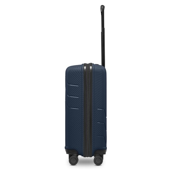 Redolz Essentials 17 Trolley da cabina a 4 ruote 55 cm con tasca morbida per laptop