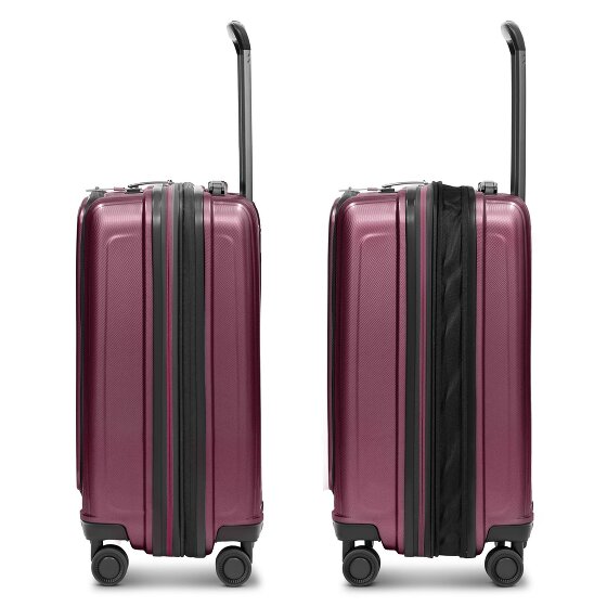 Redolz Essentials 14 4 ruote Carrello della cabina S 55 cm Scomparto per laptop con piega di espansione