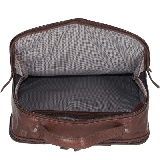 Spikes & Sparrow Zaino Bronco in pelle 40 cm Scomparto per laptop