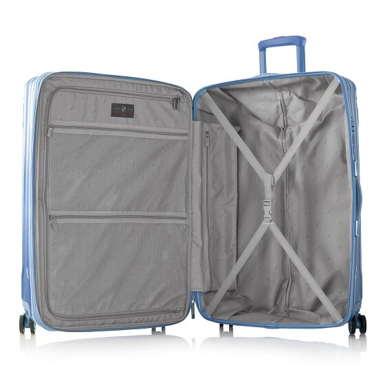 Heys Xtrak 4 ruote Carrello L 76 cm con piega di espansione