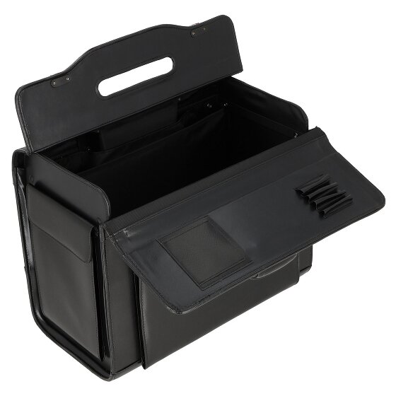 Dermata 2 ruote Carrello pilota Pelle 39 cm