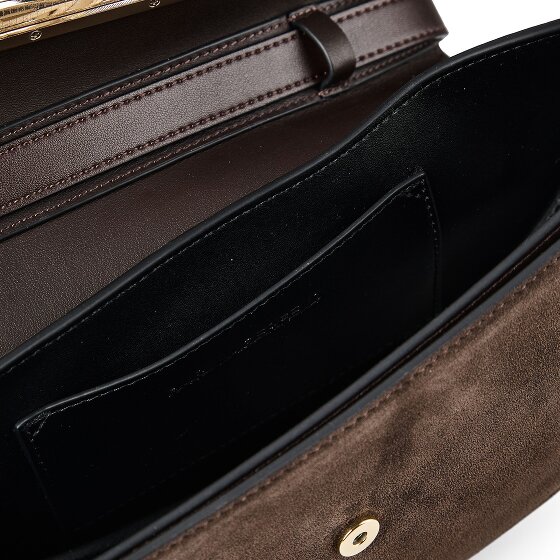 Karl Lagerfeld Signature Borsa a tracolla Vera Pelle 24.5 cm