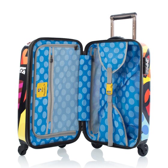 Heys Britto 4 ruote Carrello della cabina S 53 cm con piega di espansione