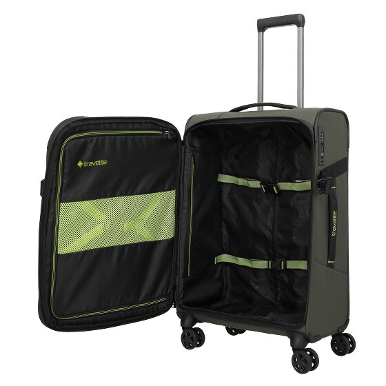 Travelite Briize 4 ruote Set di valigie 3 pezzi con piega di espansione