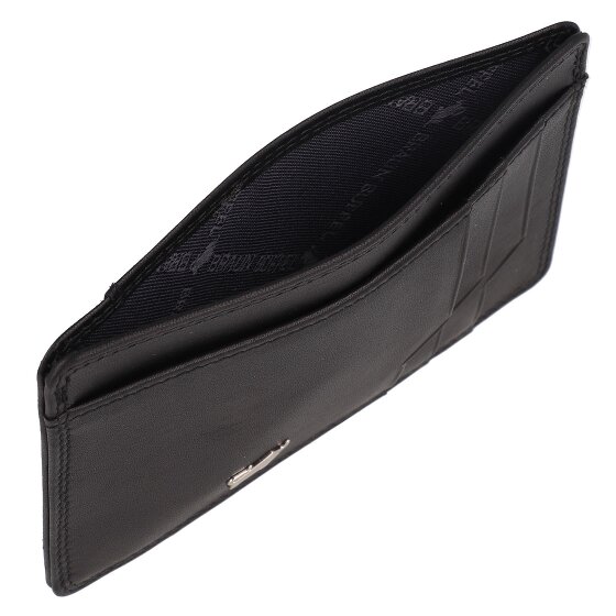 Braun Büffel Golf Secure Card Case RFID in pelle 11 cm