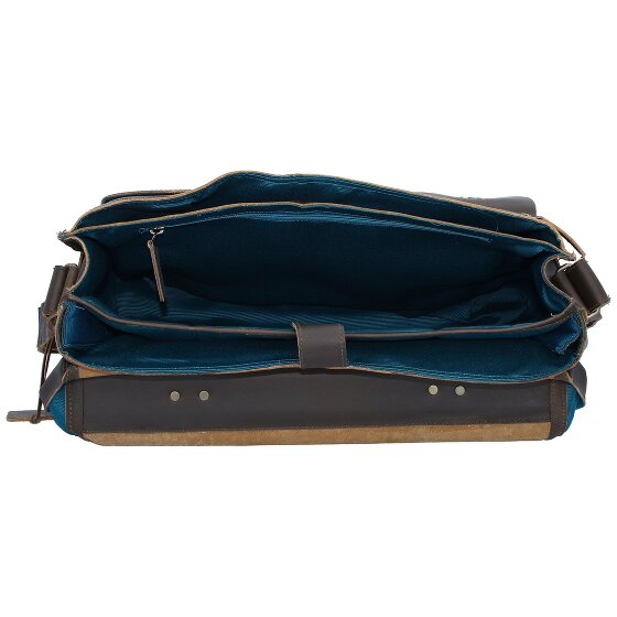 aunts & uncles Hunter Jack Messenger in pelle 45 cm Scomparto per laptop