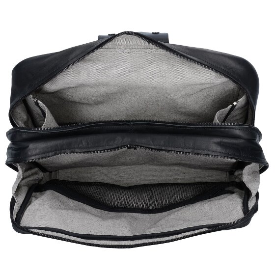 Harold's Ivy Lane 2 ruote Trolley business Vera Pelle 36 cm Vano porta PC