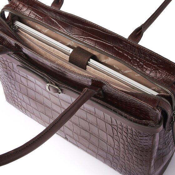 Castelijn & Beerens Tess Valigetta Protezione RFID Pelle 40 cm Scomparto per laptop