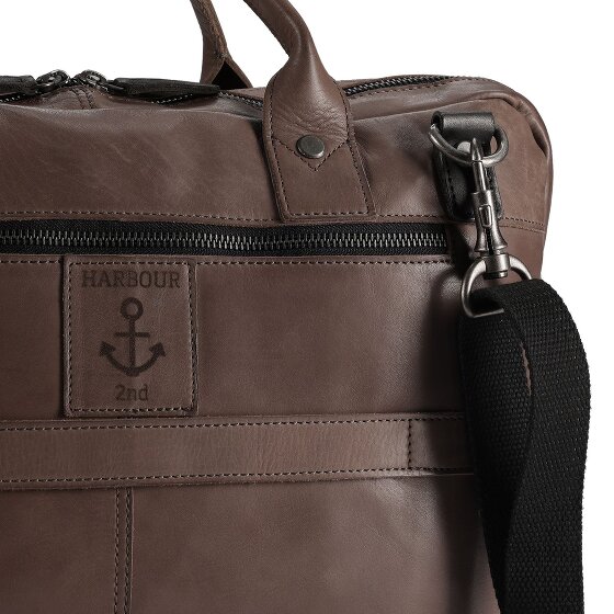 Harbour 2nd Urban Poets Valigetta Vera Pelle 50 cm Vano porta PC