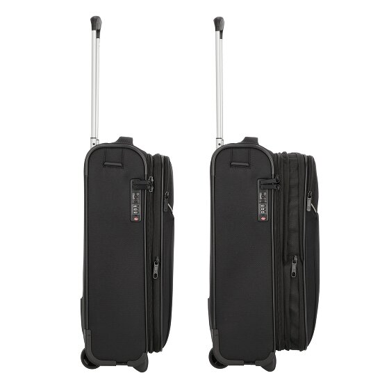 Roncato Ironik 2.0 4 ruote Carrello della cabina 55 cm con piega di espansione