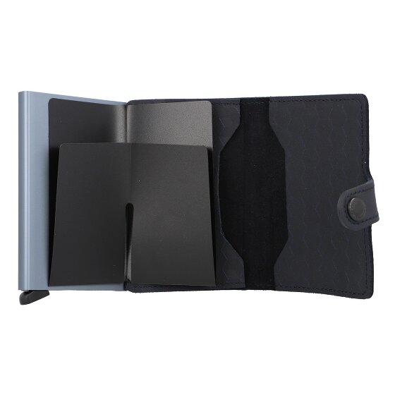 Secrid Miniwallet Optical Custodia per carte di credito RFID in pelle 6,5 cm
