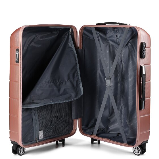 Benzi 5583 4 ruote Set di valigie 2 pezzi