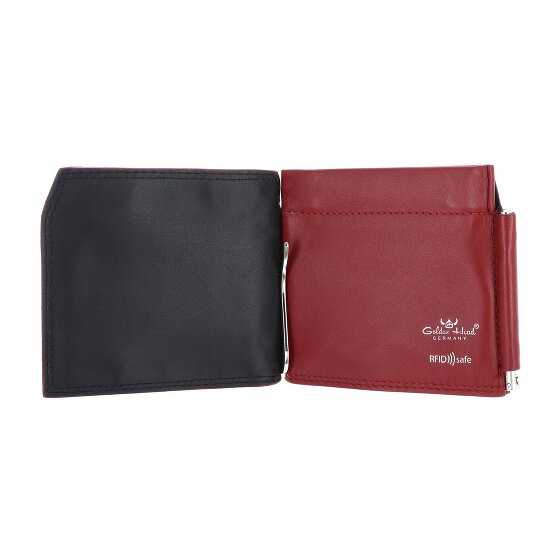 Golden Head Polo Portafoglio Protezione RFID Vera Pelle 11 cm