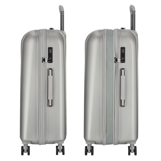 Polestream Moonrock 4 ruote Carrello 78 cm con piega di espansione