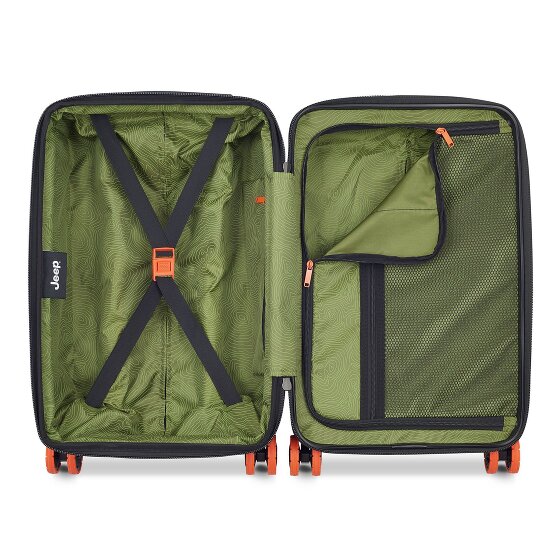 Jeep JH002B 4 ruote Carrello della cabina XL 55 cm con piega di espansione