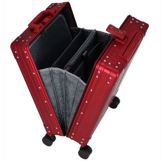 Aleon Trolley cabina Business a 4 ruote in alluminio, 55 cm