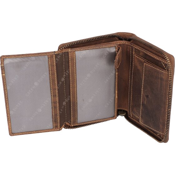 Greenburry Vintage Portafoglio Vera Pelle 12.5 cm