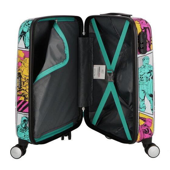American Tourister Marvel Legends 4 ruote Carrello della cabina 55 cm