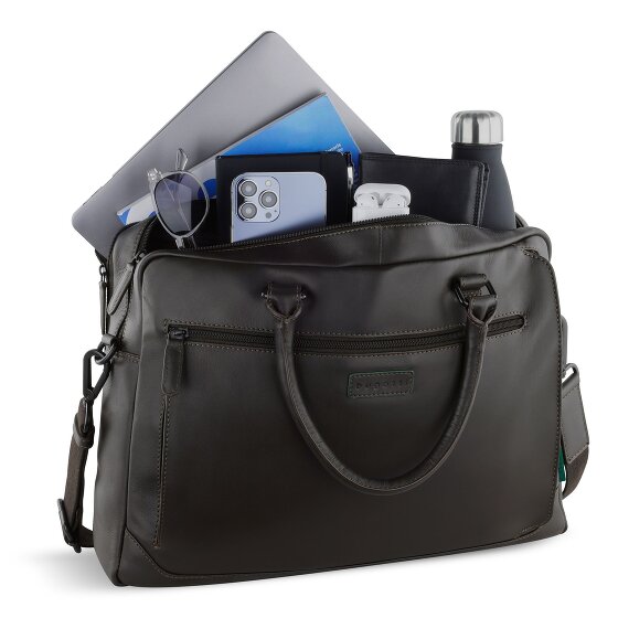 bugatti Clark Valigetta Pelle 40 cm bugatti Clark Valigetta Pelle 40 cm