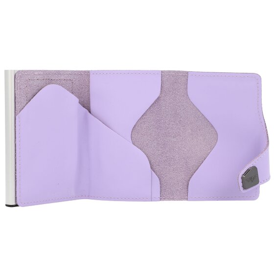 Tru Virtu Custodia per carte di credito Click & Slide Portafoglio RFID in pelle 6,5 cm