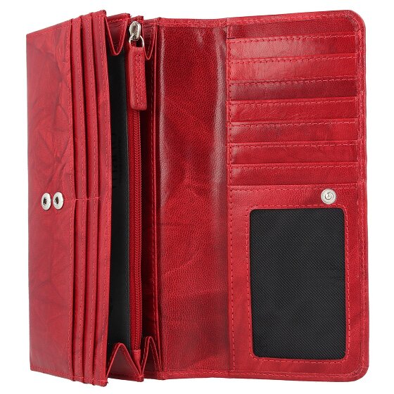 mano Donna Aurona Portafoglio RFID in pelle 19 cm