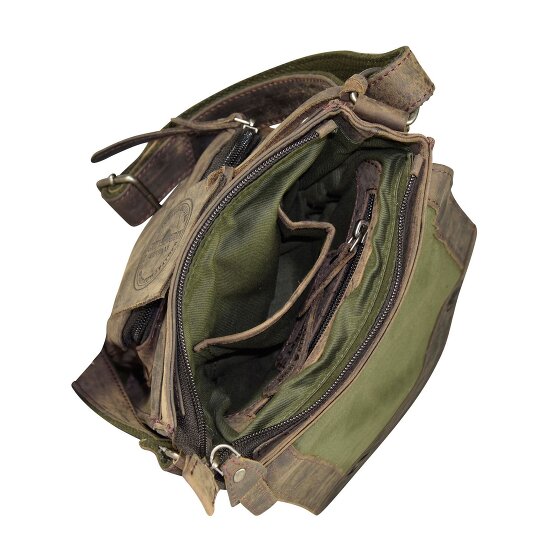 Greenburry Borsa a tracolla Vintage Revival in pelle 25 cm