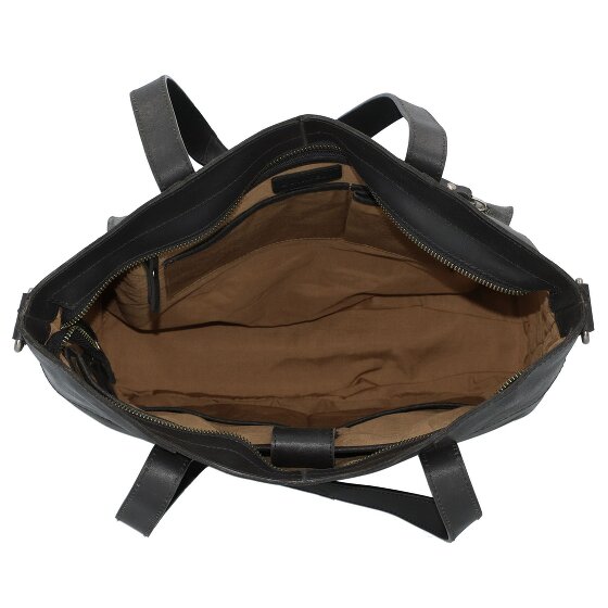 Burkely Borsa a tracolla Jade vintage in pelle 36 cm Scomparto per laptop