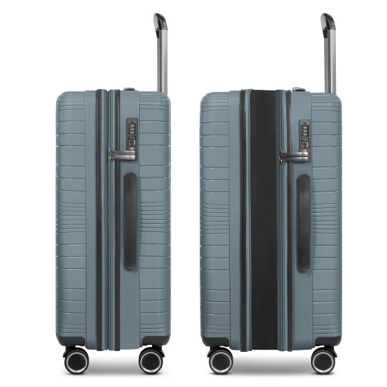 Franky Dallas 3.0 Carrello a 4 ruote M 65 cm con piega elastica