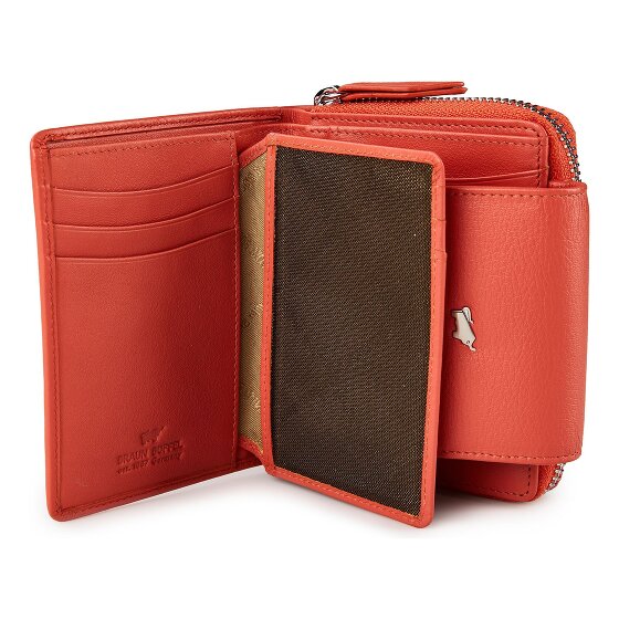 Braun Büffel Joy Portafoglio Protezione RFID Pelle 12 cm