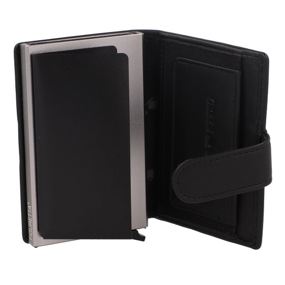 Greenburry Nappa Custodia per carta di credito Protezione RFID Pelle 7 cm