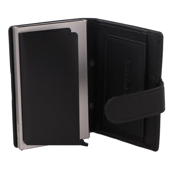 Greenburry Nappa Custodia per carta di credito Protezione RFID Pelle 7 cm