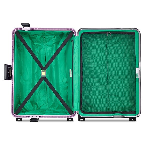 Delsey Paris x Trolley United Colors of Benetton Colour Block Hardside a 4 ruote 67 cm