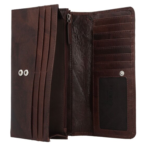 mano Donna Aurona Portafoglio RFID in pelle 19 cm