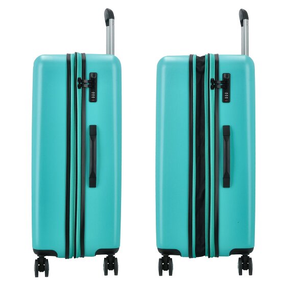 Gabol Future Plus 4 ruote Carrello 74 cm con piega di espansione
