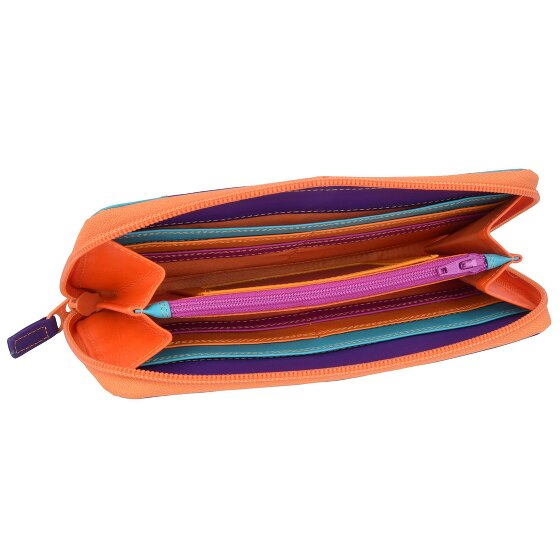 Mywalit Portafoglio con zip II in pelle 19 cm