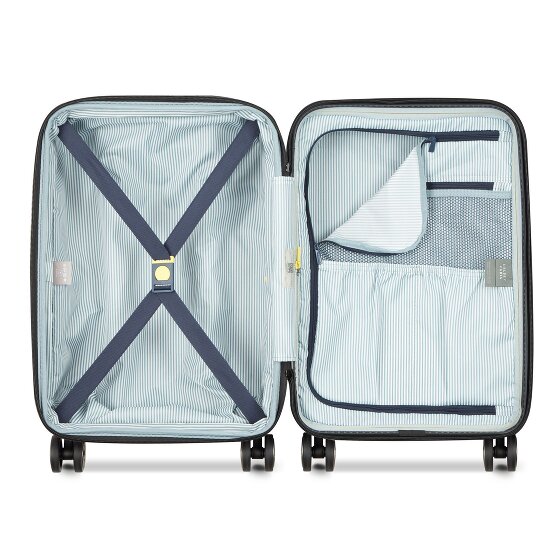Delsey Paris Longitude 4 ruote Carrello della cabina 55 cm con piega di espansione