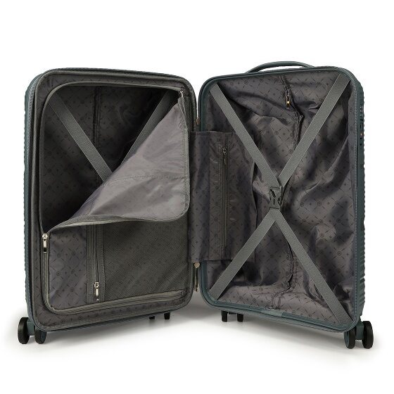 Gladiator 0800 4 ruote Carrello 55 cm con piega di espansione