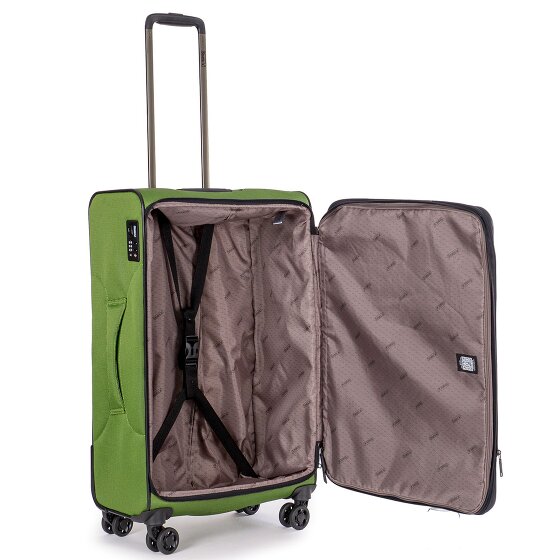 Stratic Trolley Bendigo Light Plus a 4 ruote 72 cm Scomparto per laptop