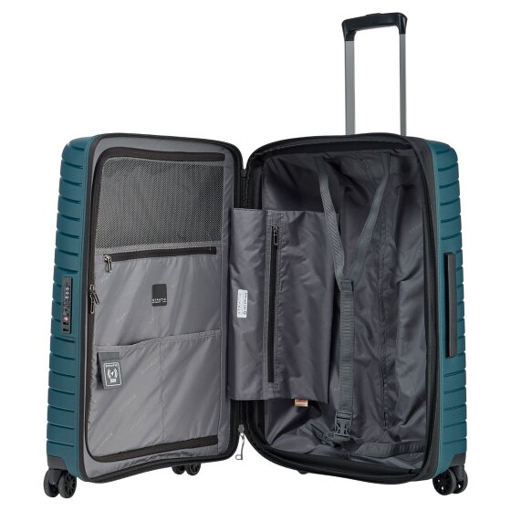 Stratic Novium 4 ruote Carrello M 65 cm con piega di espansione