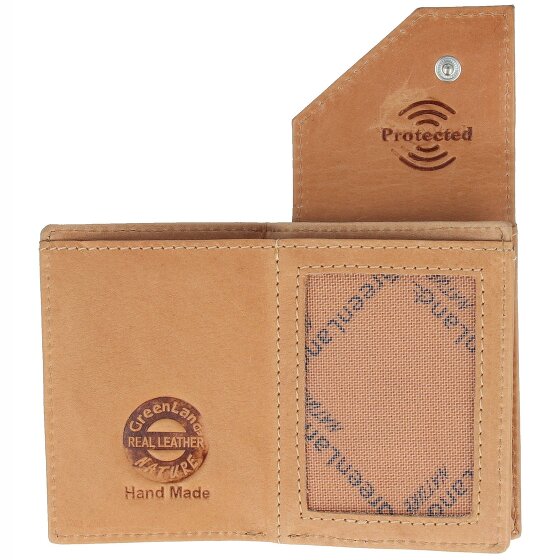 Greenland Nature Portafoglio RFID in pelle 7 cm