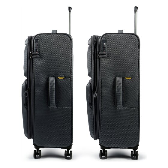 Mandarina Duck Zephyr 4 ruote Carrello L 78 cm espandibile